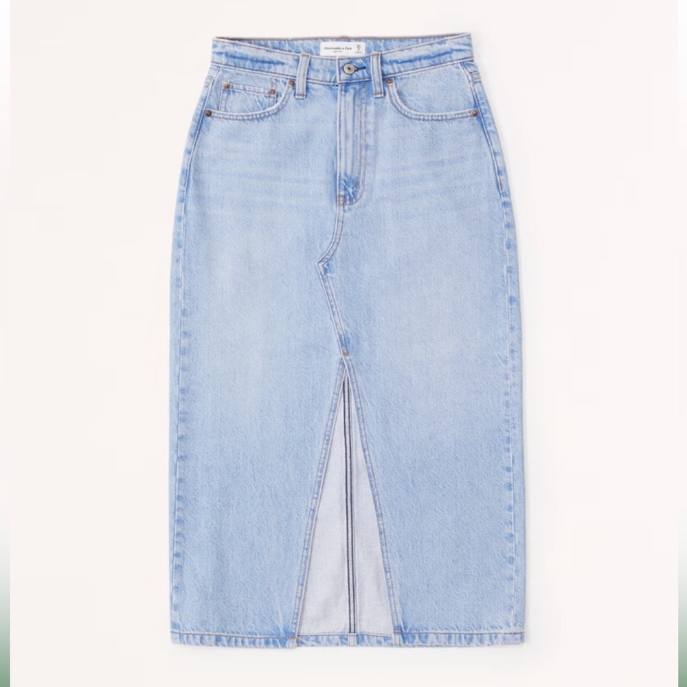 Abercrombie Denim Midi Skirt - 27